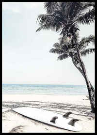 Surfboard On Beach-2