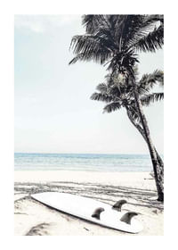 Surfboard On Beach-1