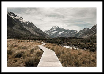 Poster Hooker Valley Track