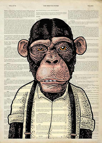 Poster The Chimpanzee 