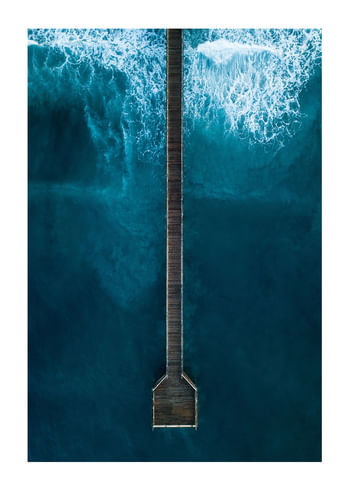 Poster Scripps Beach Pier