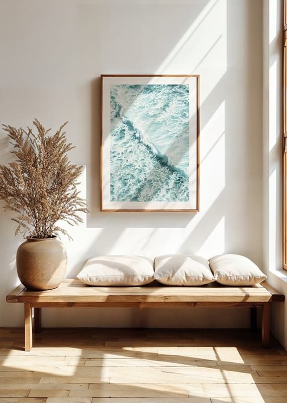 Poster Water Foam crossfade