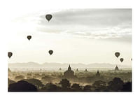 Air Balloons Over Tempel-1