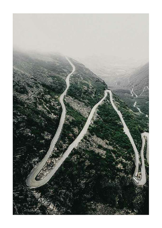 Plagát Trollstigen