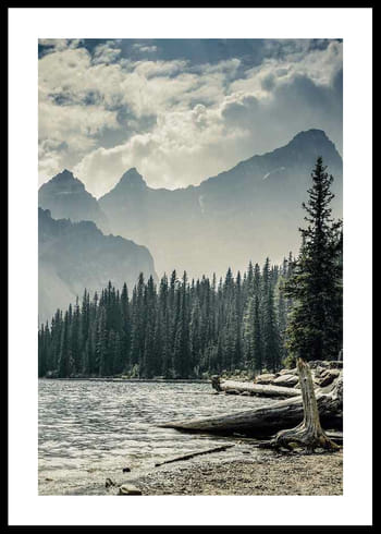 Plakāts Moarine Landscape