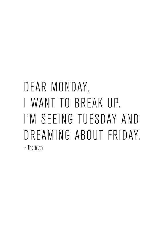 Plagát Dear Monday