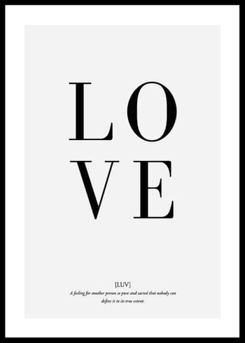 Juliste LOVE Letters