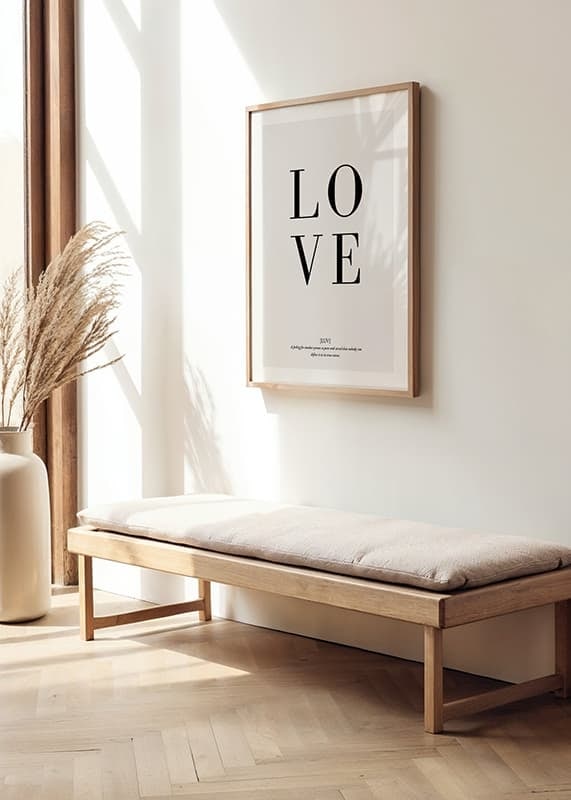 Juliste LOVE Letters crossfade