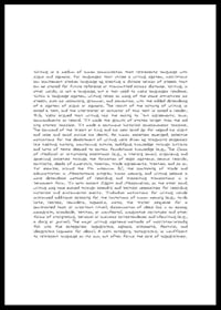 Handwritten black English text with a focus on the history of writing-0