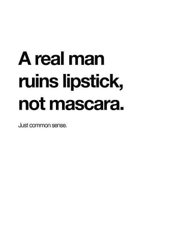 Juliste Real Man