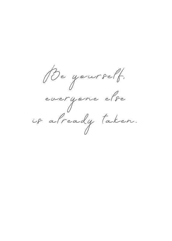 Quote in black writing style on white background, minimalist style-12