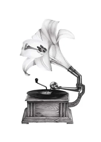 Poster Sanna Wieslander Playful Lily