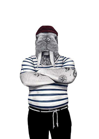 Poster Sanna Wieslander Ross The Sailor