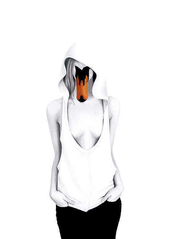 Poster Sanna Wieslander Swan Lady