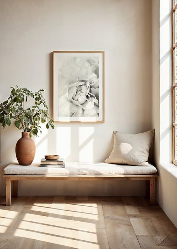 Poster White Rose No1 crossfade