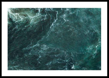 Poster Niebla Verde Ocean