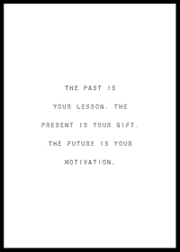 Minimalist black text quote on white background-0