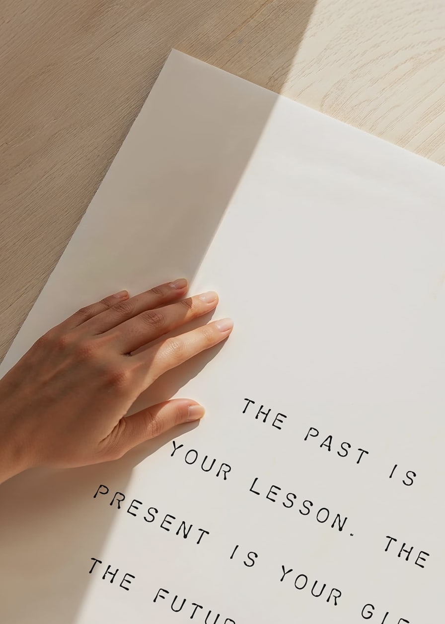 Minimalist black text quote on white background-12