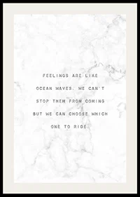 Centered black text with quote against white marbled background-2