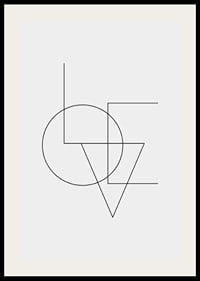 Geometric typography with thin black lines on light gray background-2