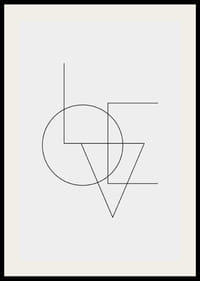 Geometric typography with thin black lines on light gray background-2