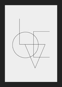 Geometric typography with thin black lines on light gray background-5