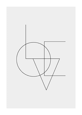 Poster Love Typo