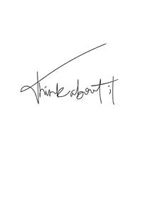 Handwritten black text 'think about it' on white background-1
