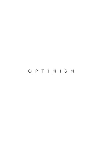 Poster Optimism