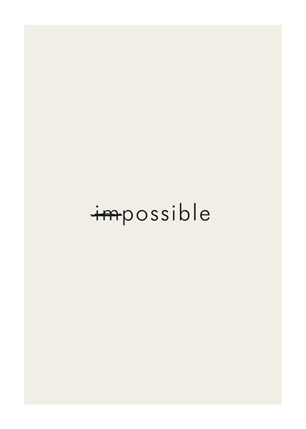 Juliste Possible