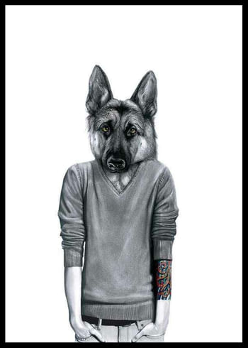 Póster Sanna Wieslander Dawg