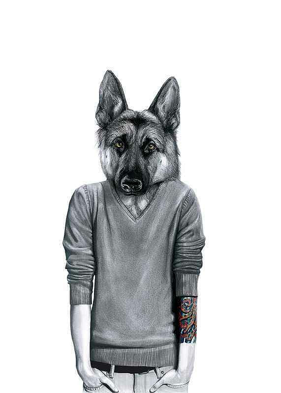 Poster Sanna Wieslander Dawg