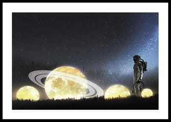 Poster Space on Earth