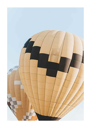 Poster Yellow Air Balloons