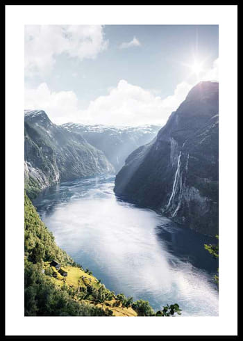 Poster Geirangerfjord