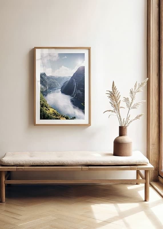 Poster Geirangerfjord crossfade