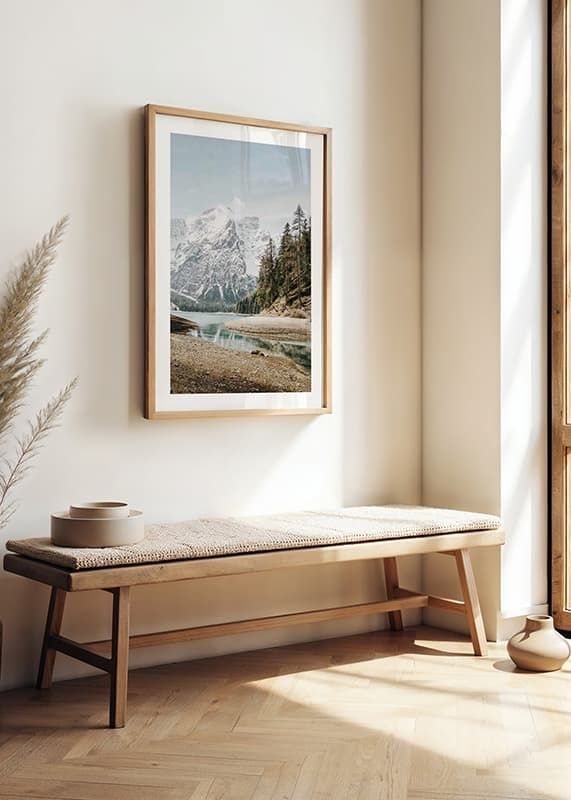 Poster Lagi di Braies Italy crossfade