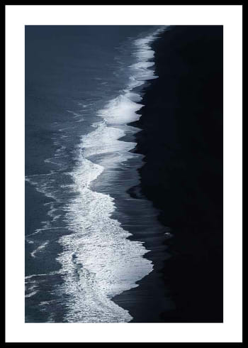 Affiche Black Coast Iceland