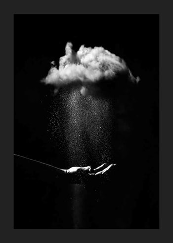 Poster Rain In Dark