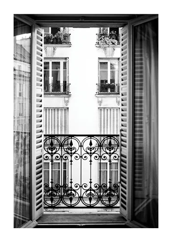 Poster Open Window