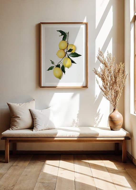 Poster Lemons With Leaves crossfade