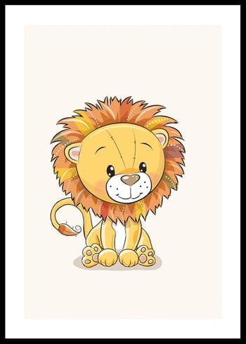 Plakat Little Lion