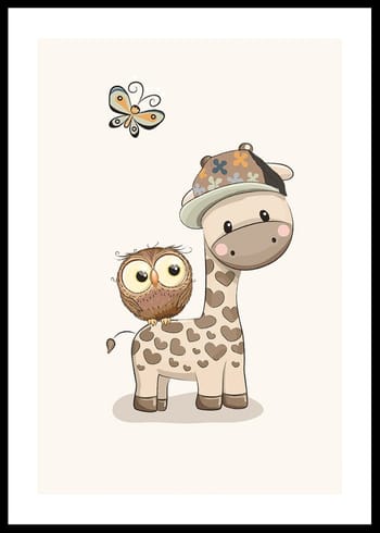 Plakat Little Boy Friends