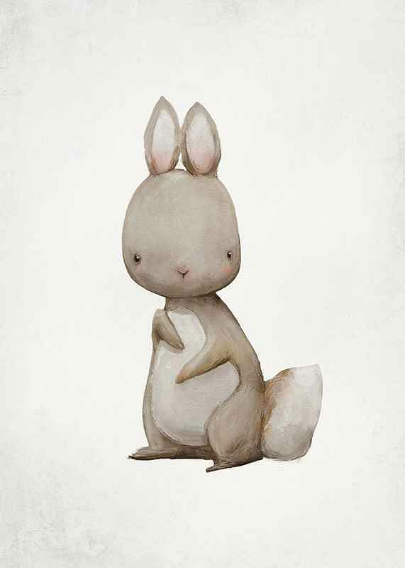 Watercolor Hare-12