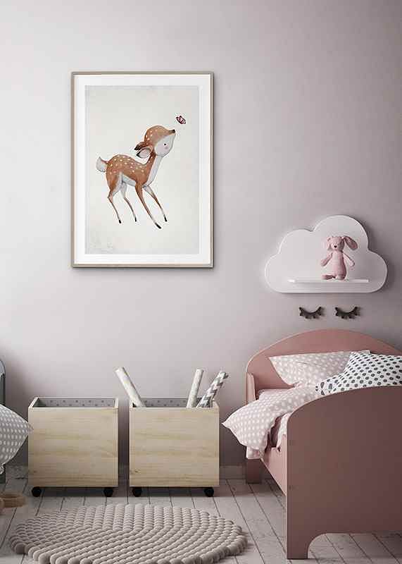 Watercolor Deer-12