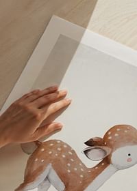 Watercolor Deer-5