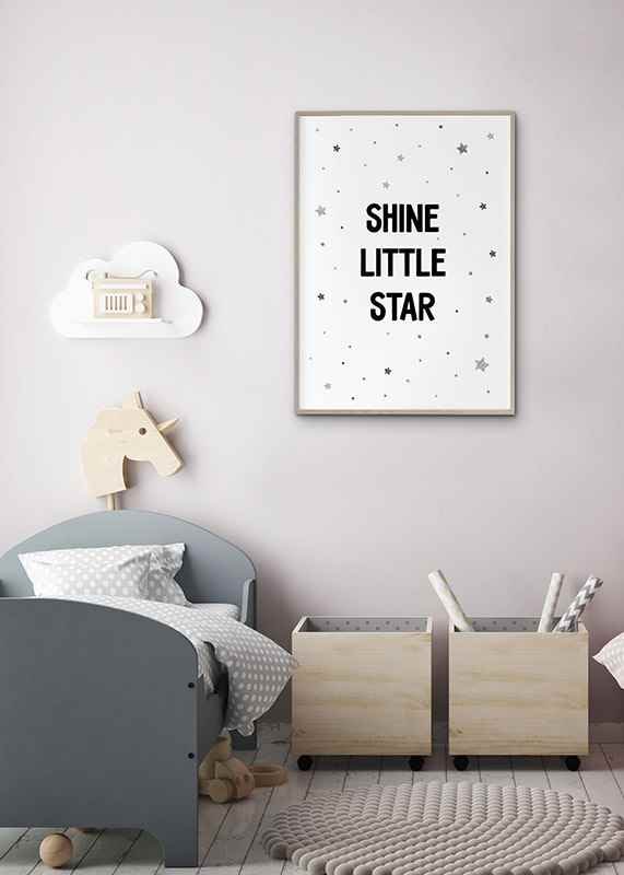 Póster Shine Little Star crossfade