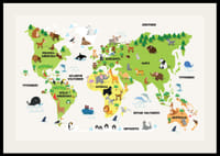 Maailmankartan Eläimet-2