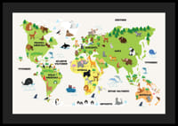 Maailmankartan Eläimet-4