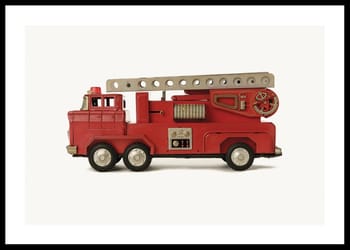 Poster Fire Truck